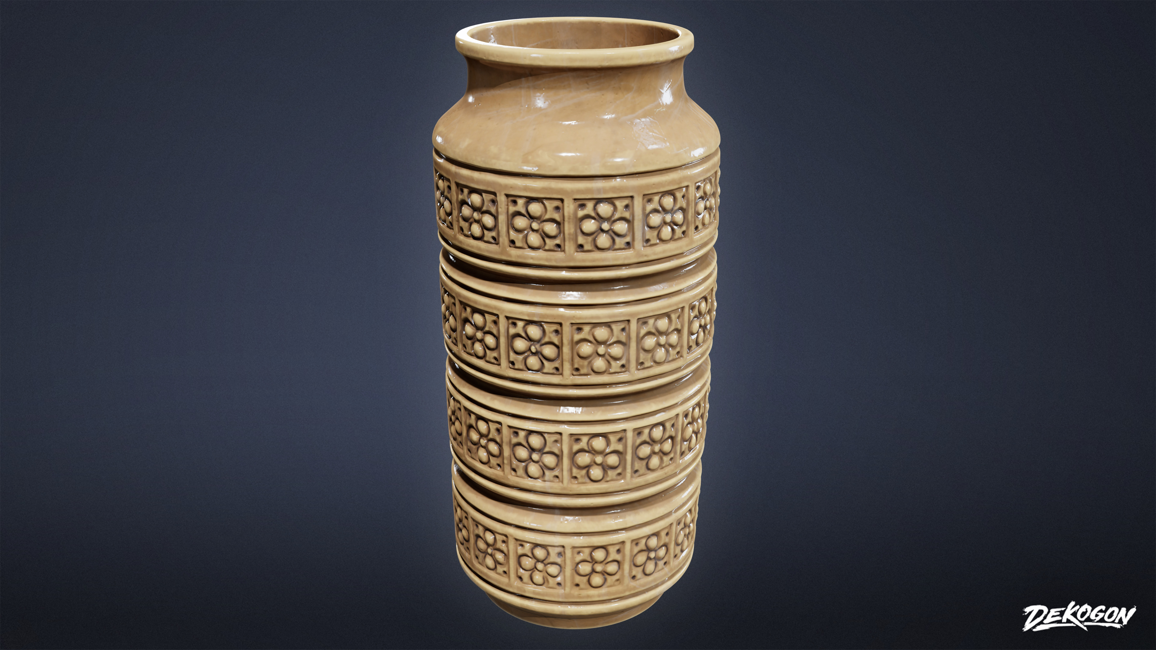 SUBURBS - House Decor 11 - LOW POLY AND NANITE Low-poly 3D model_7