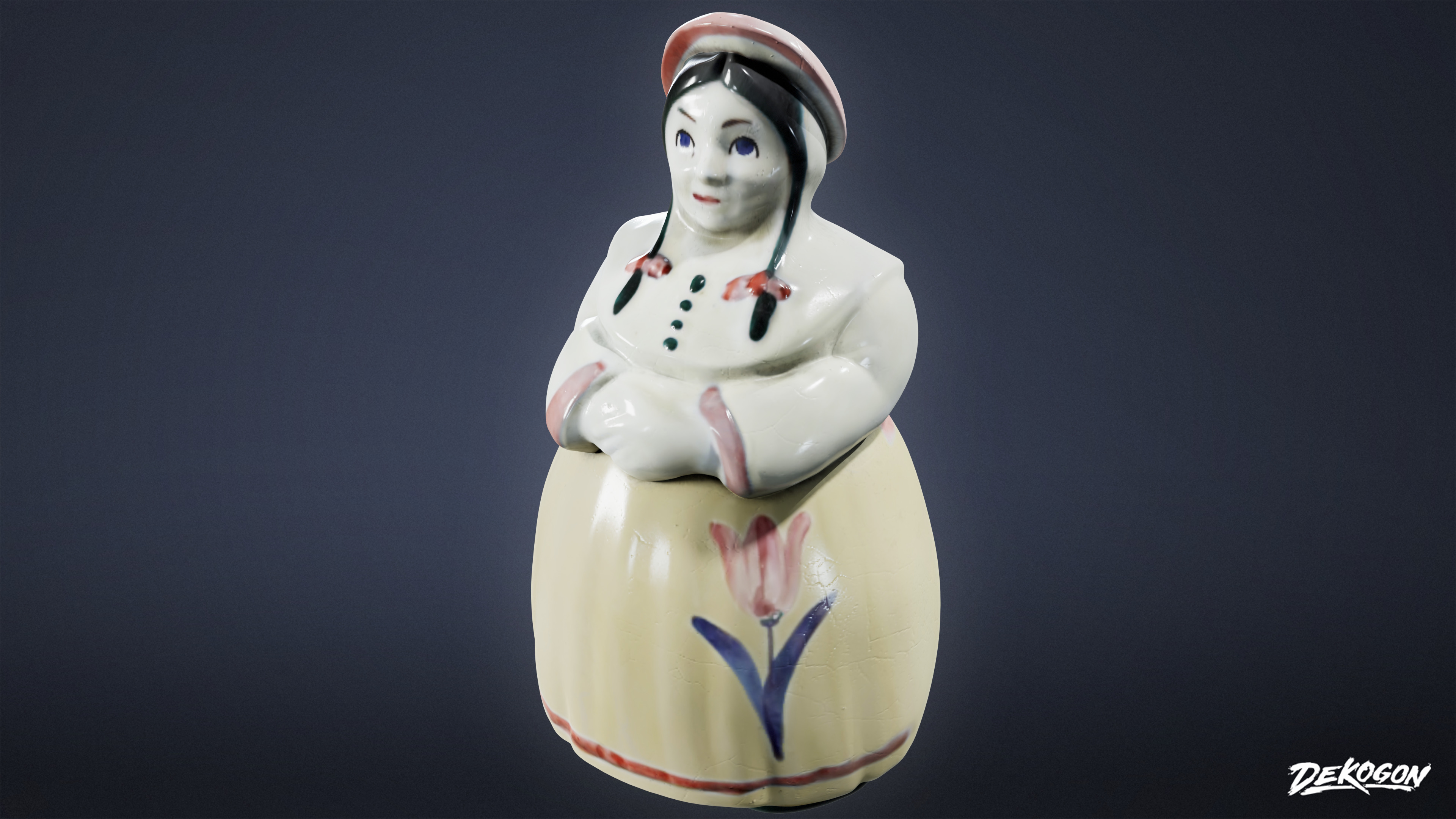 SUBURBS - House Decor 11 - LOW POLY AND NANITE Low-poly 3D model_11