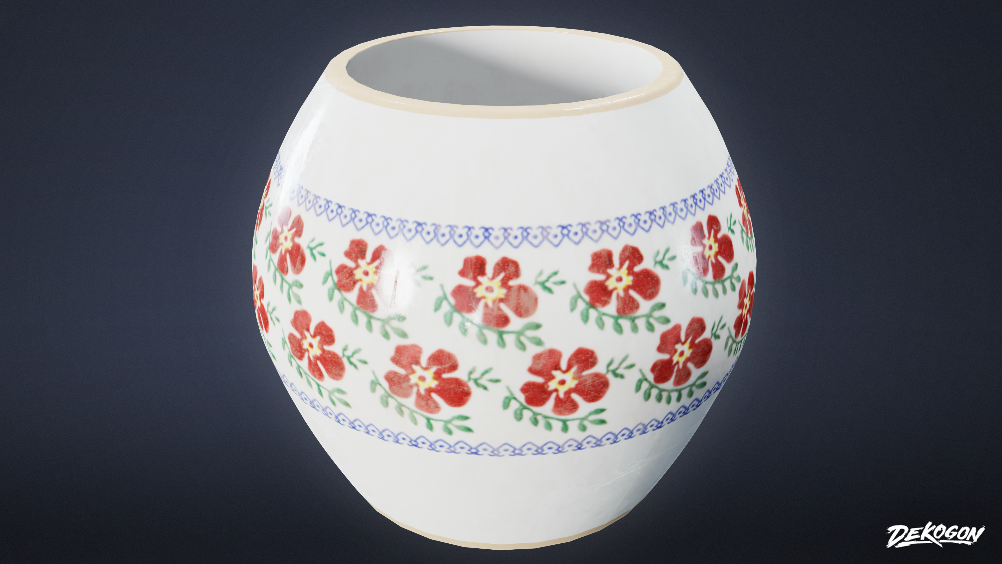 SUBURBS - House Decor 11 - LOW POLY AND NANITE Low-poly 3D model_13