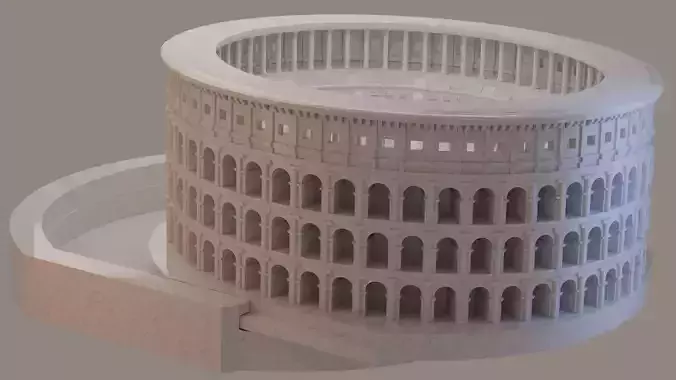 Colosseum for Aquariums 3D print model