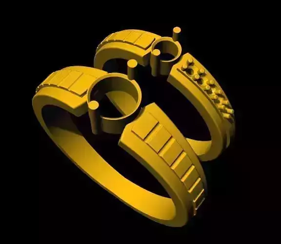 Solitaire Ring 3dm file