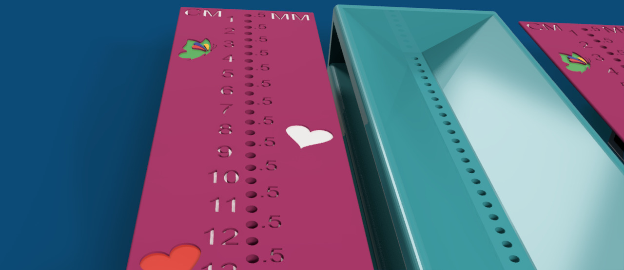 Bookbinding Cradle 3 sizes V2 Book binding tools 3D print model_3