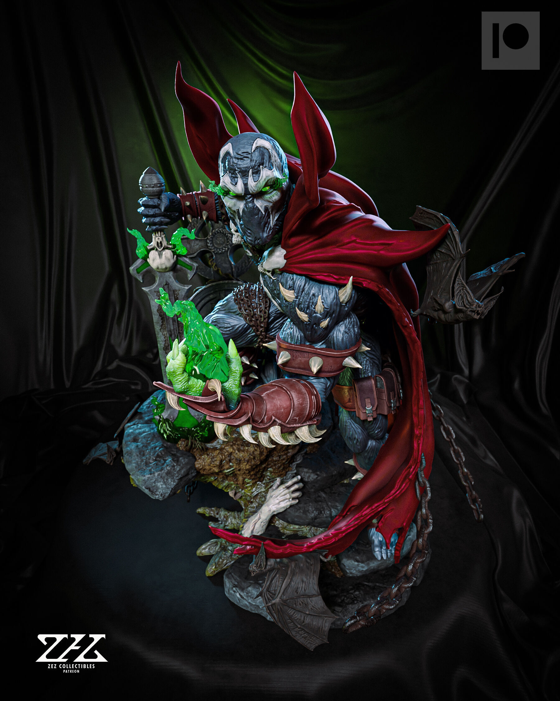 Spawn - STL 3D print model_1