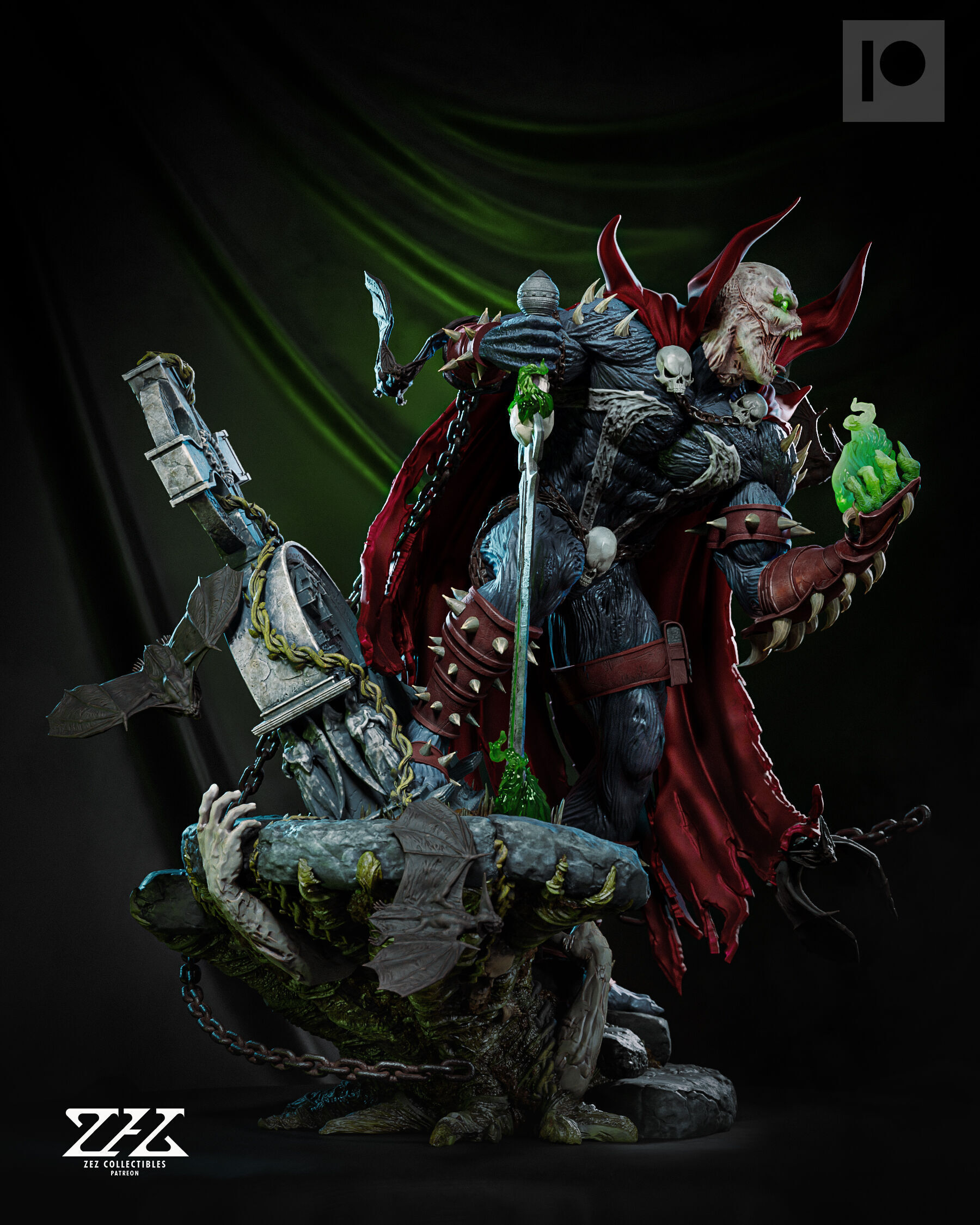 Spawn - STL 3D print model_4
