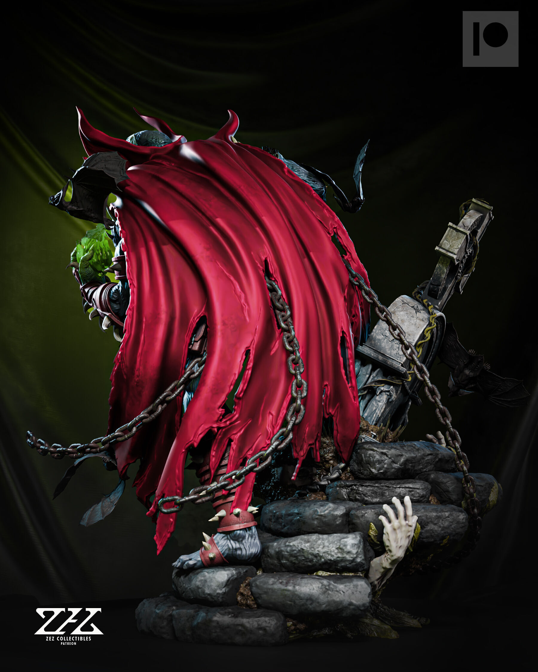 Spawn - STL 3D print model_5