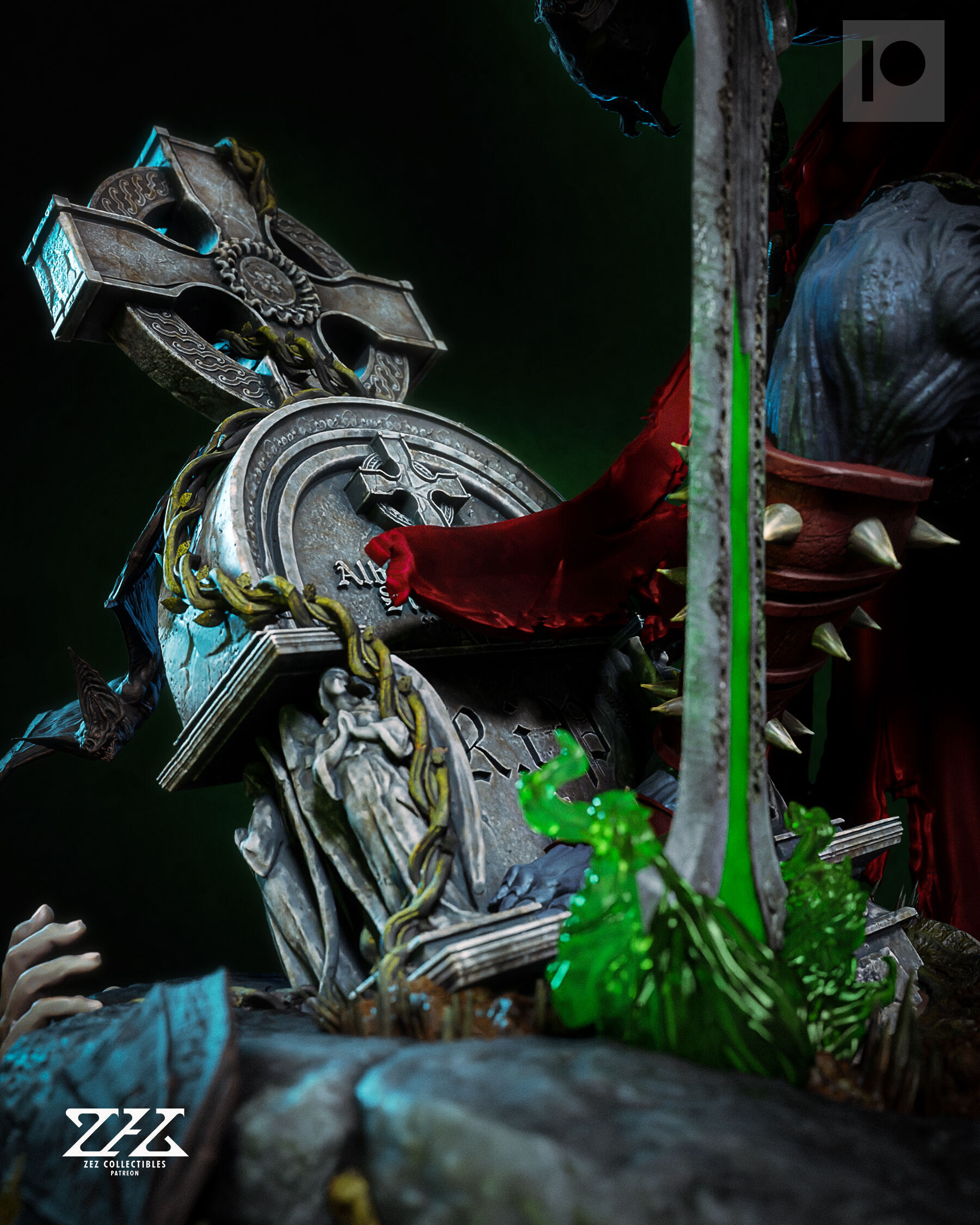 Spawn - STL 3D print model_8