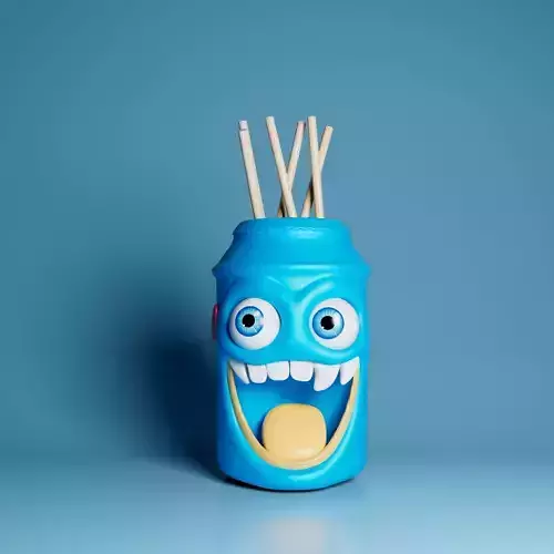 3D Printable - Creative Pen Stand