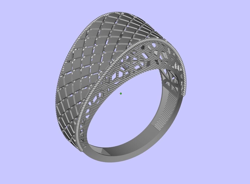 Ring For Lathe or engraver pen 3D print model_1