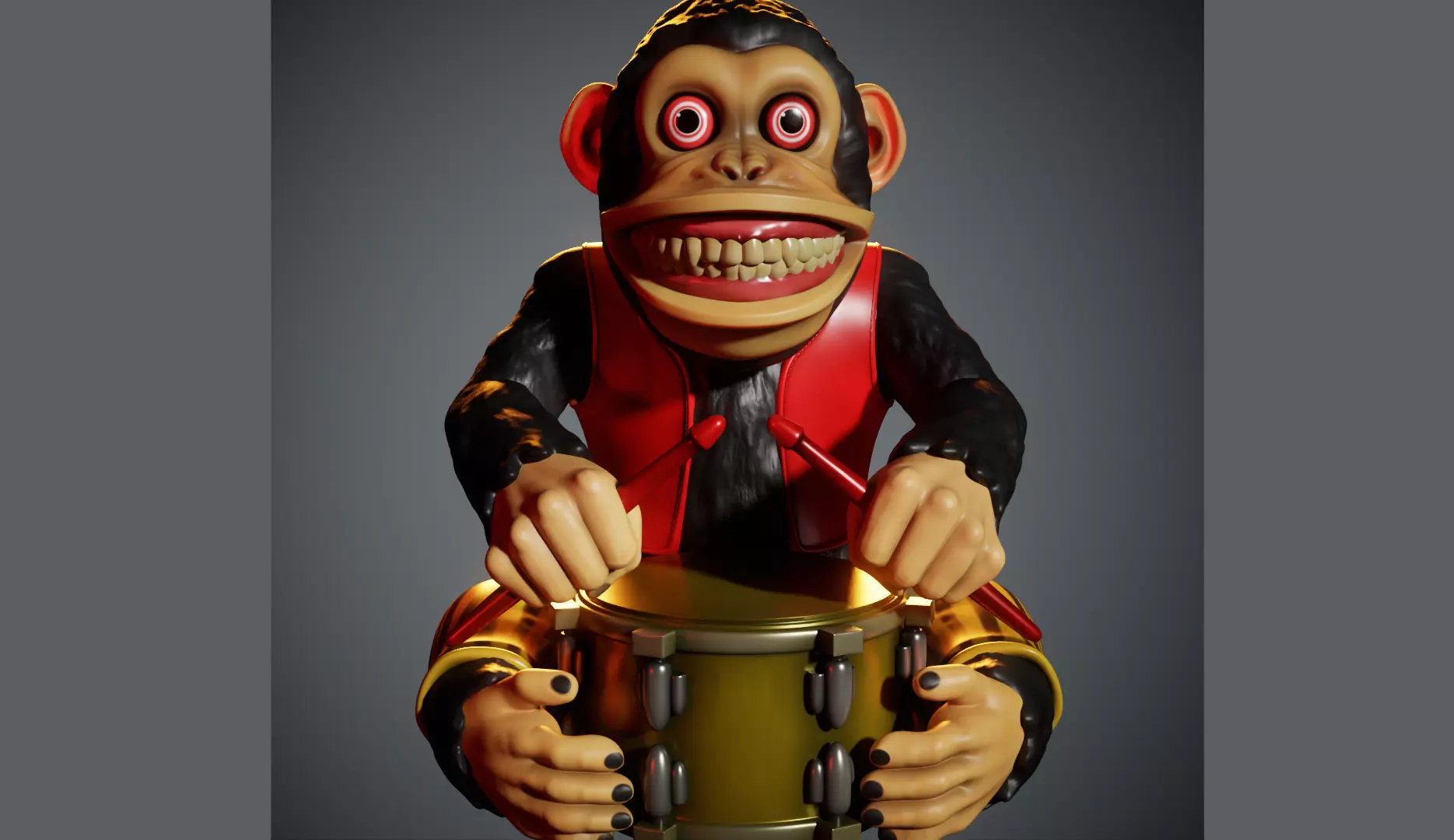 The Monkey 3D print model