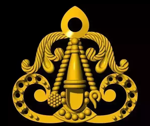 Balaji Pendant 3dm file