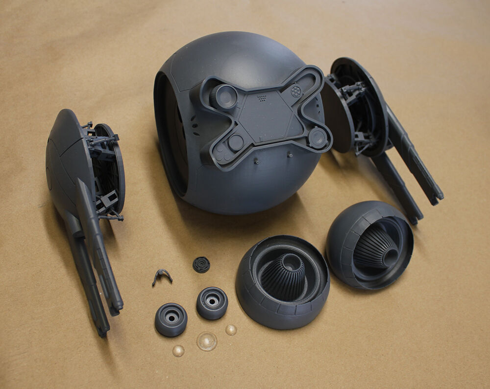 OBLIVION Defender DRONE STL file set for 3D printing 3D print model_18