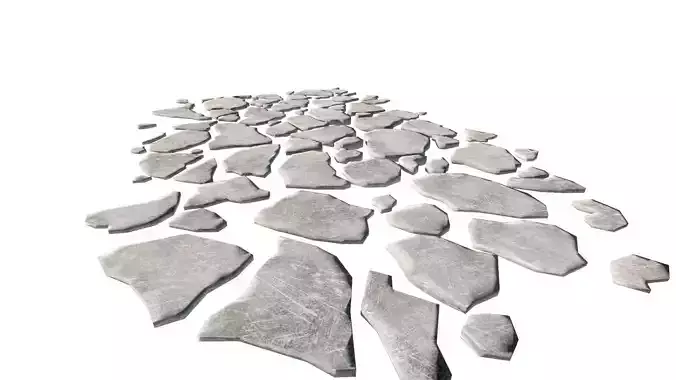 Stones Pack-Rock Collection 3D model