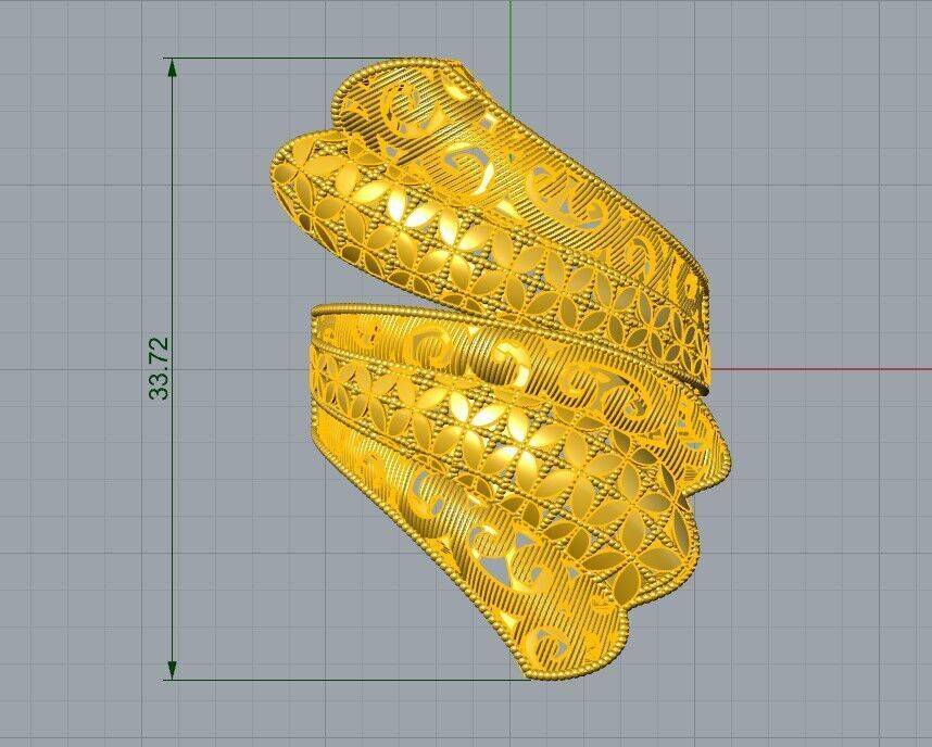 Ring For Lathe or engraver pen 3D print model_2