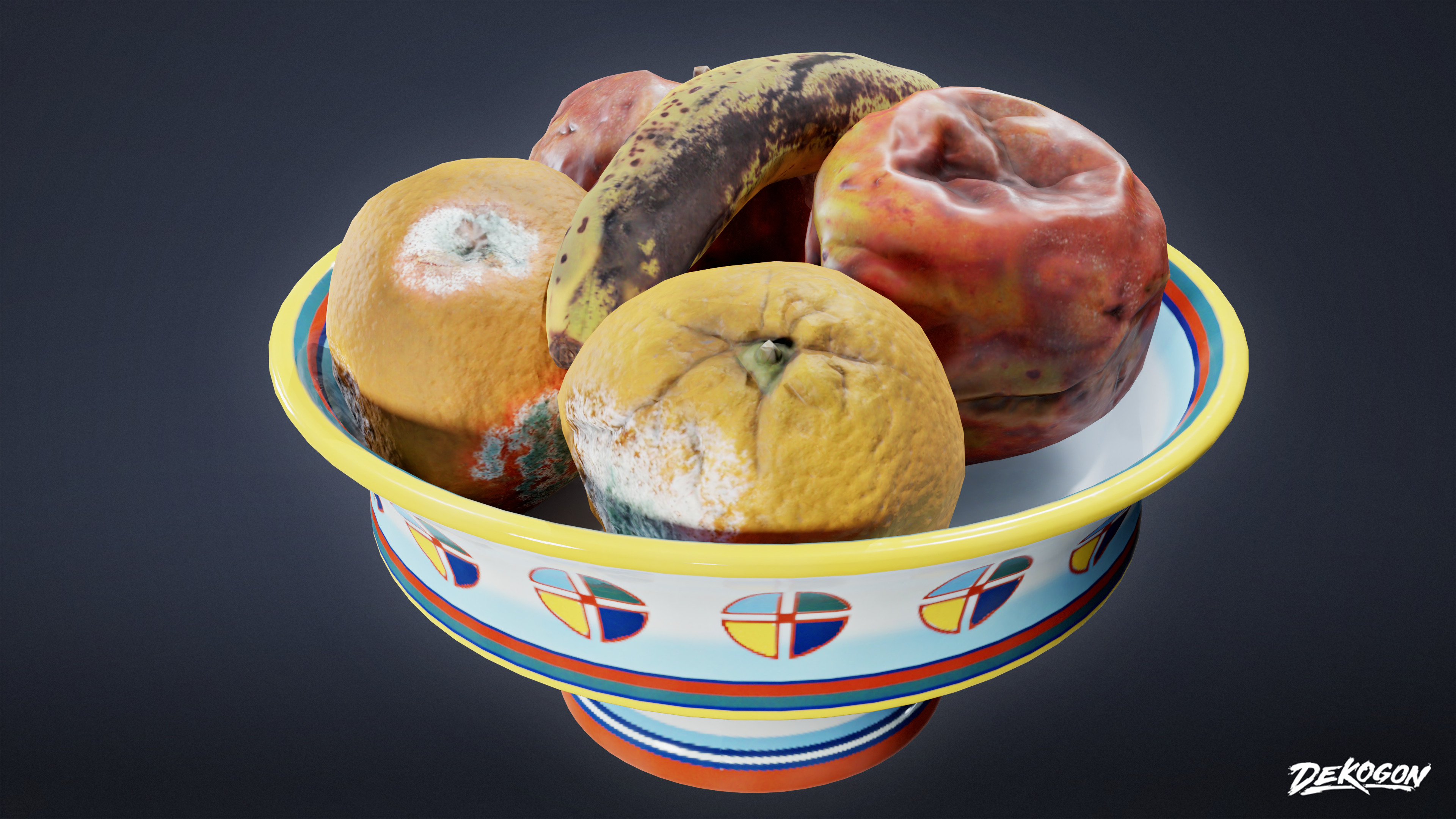 SUBURBS - Kitchen Additions Set 02 - LOW POLY AND NANITE Low-poly 3D model_10