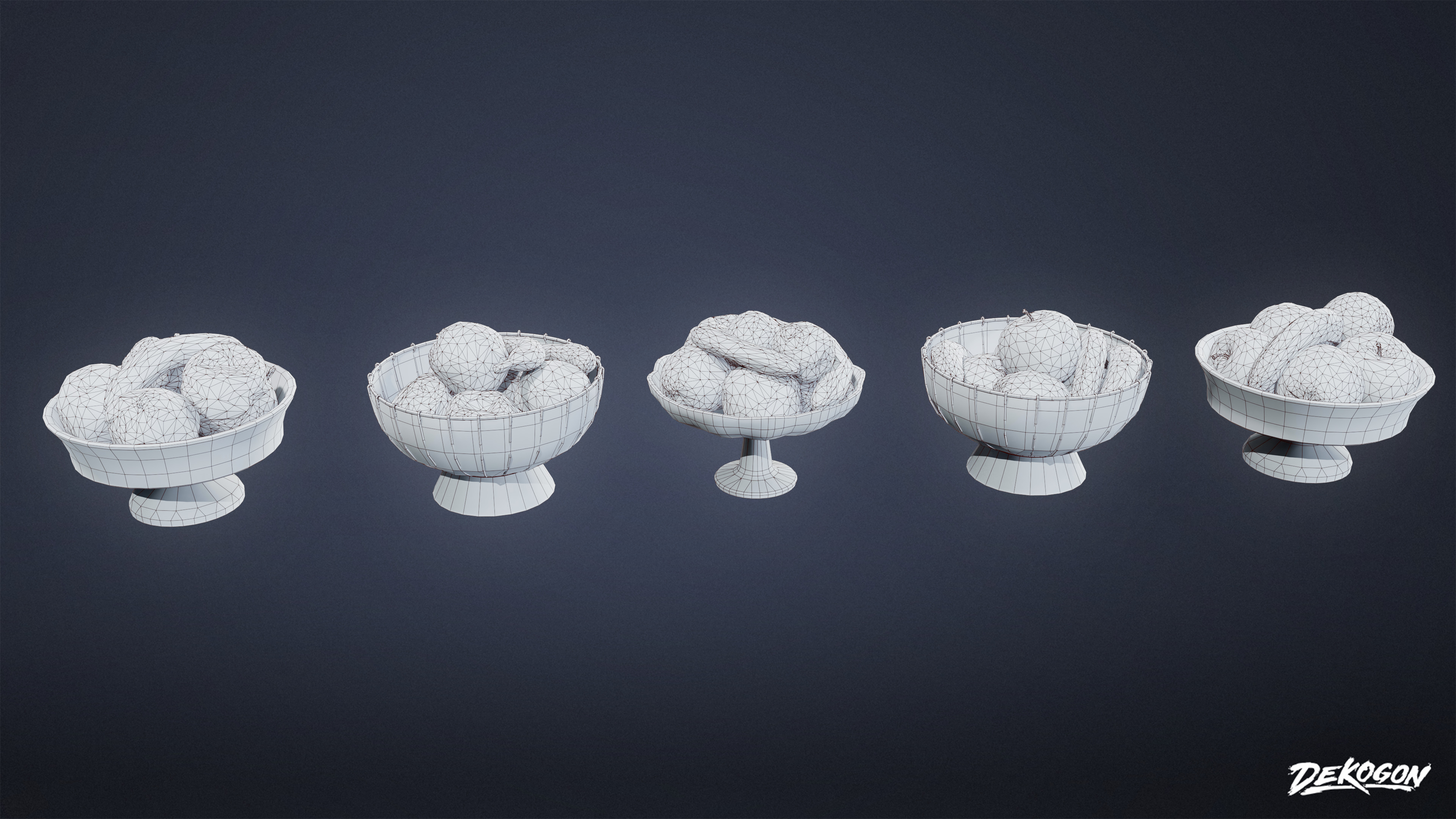 SUBURBS - Kitchen Additions Set 02 - LOW POLY AND NANITE Low-poly 3D model_20
