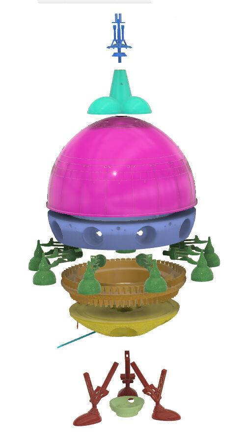 ET STARSHIP for 3D printing EXTRA TERRESTRIAL  3D model_28