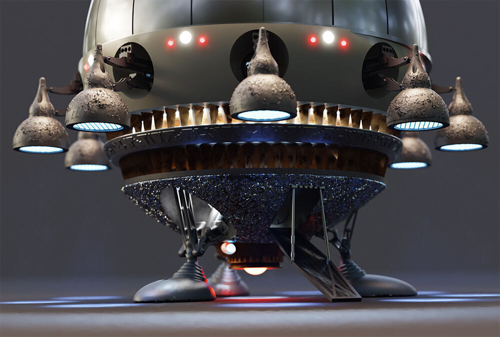 ET STARSHIP for 3D printing EXTRA TERRESTRIAL  3D model_22