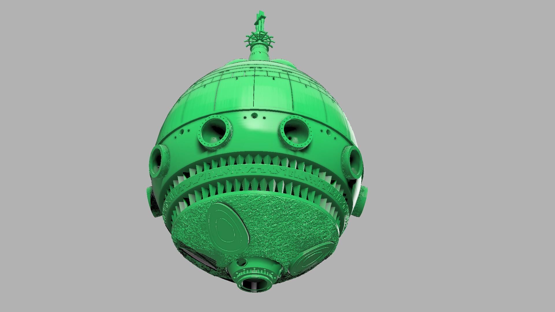 ET STARSHIP for 3D printing EXTRA TERRESTRIAL  3D model_23