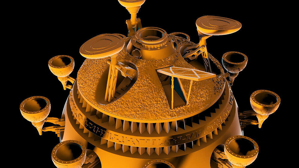 ET STARSHIP for 3D printing EXTRA TERRESTRIAL  3D model_30