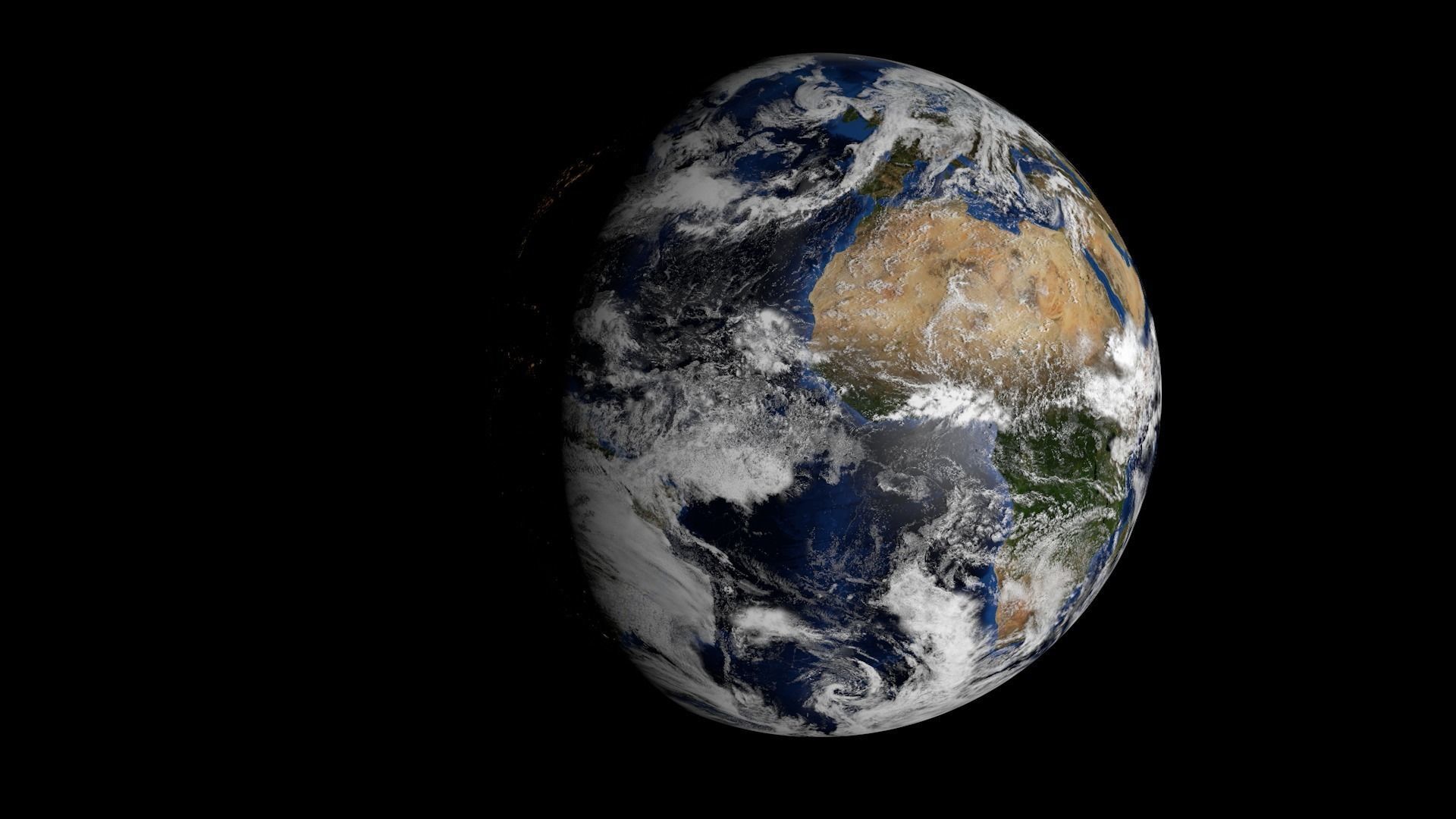 Earth Realistic 21K 3D model_2