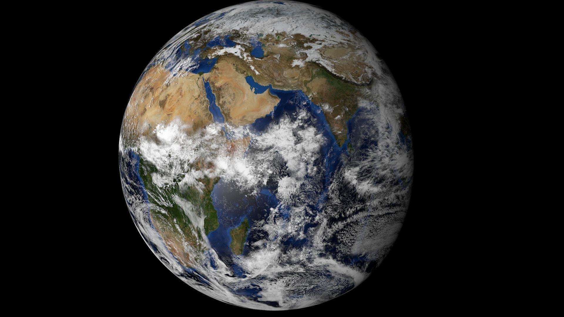 Earth Realistic 21K 3D model_0