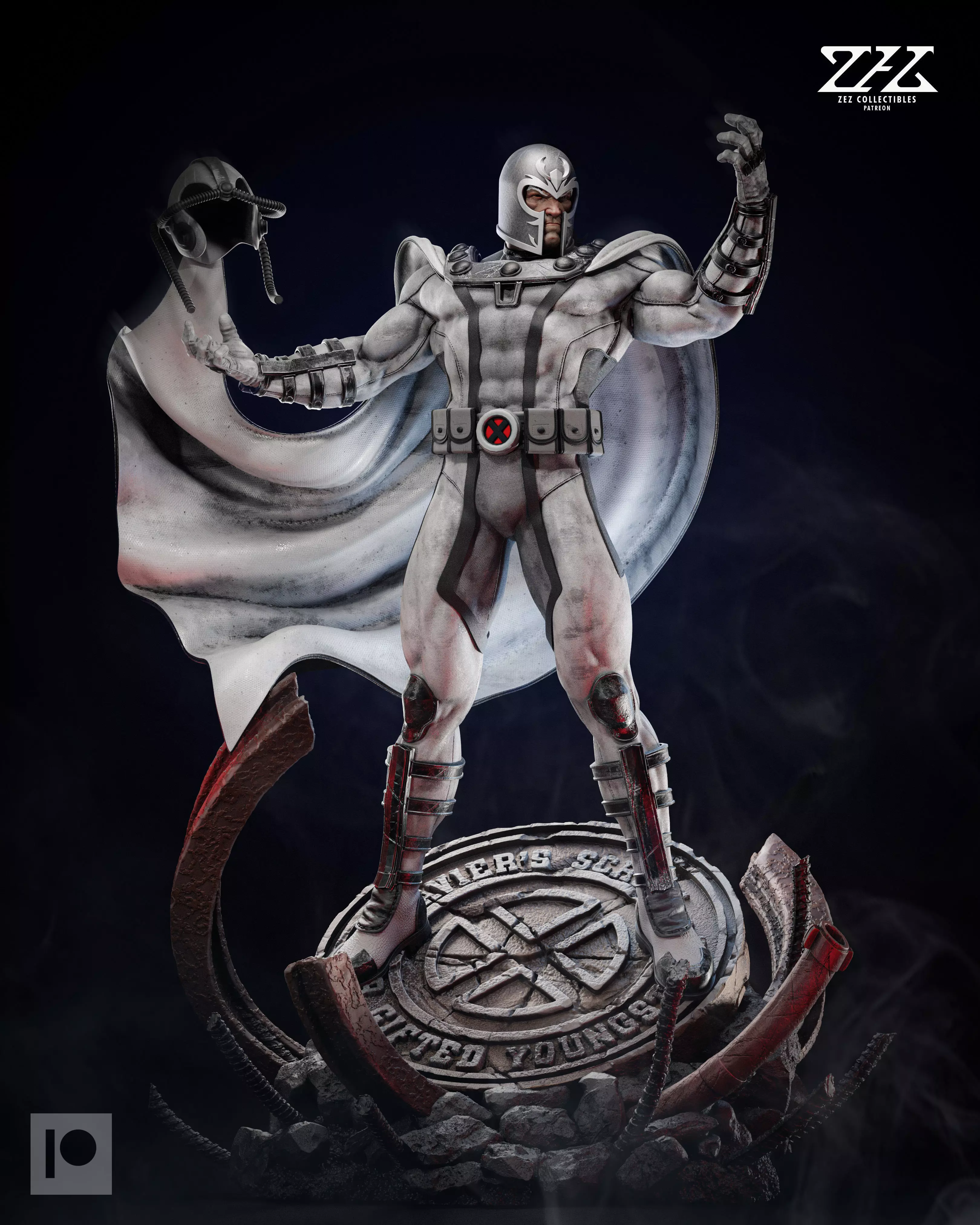 Magneto - STL 3D print model
