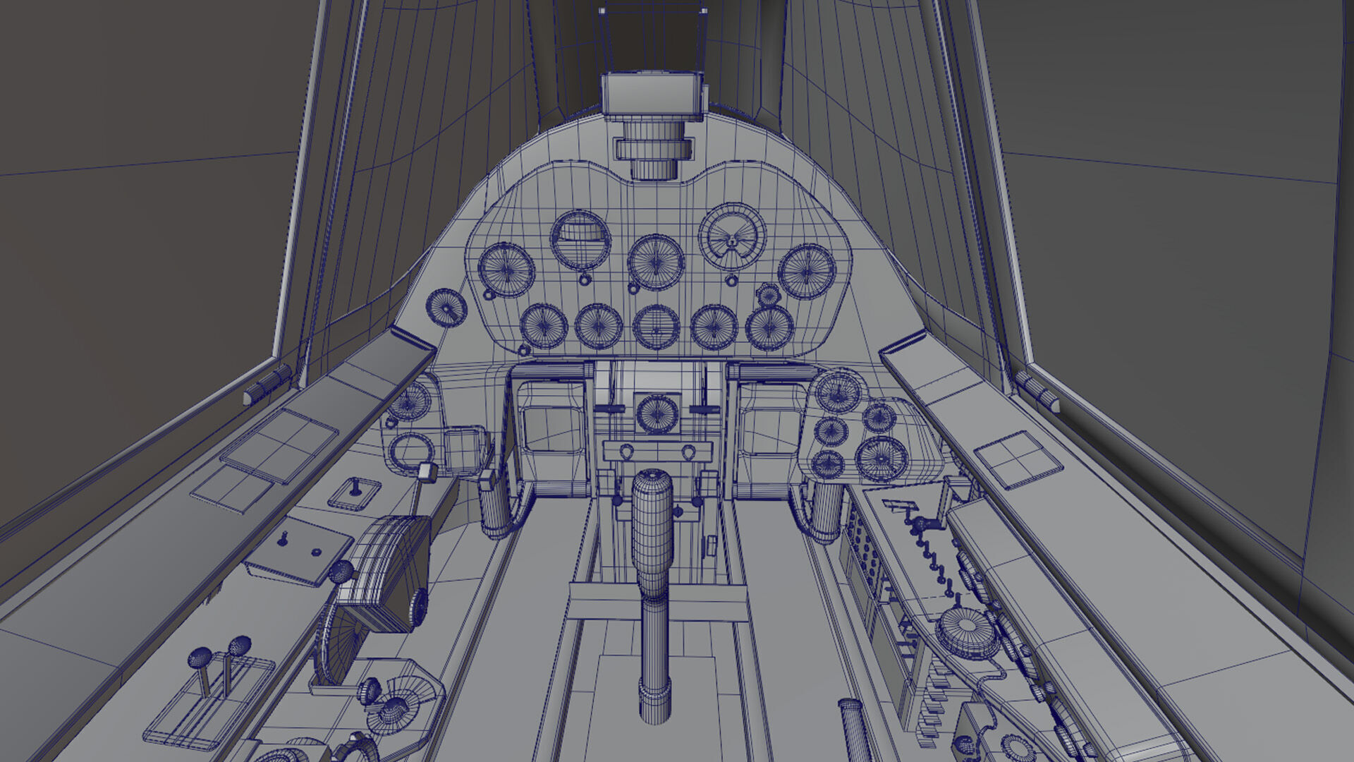 Grumman F6F Hellcat - Highpoly I Multiple Livery 3D model_17