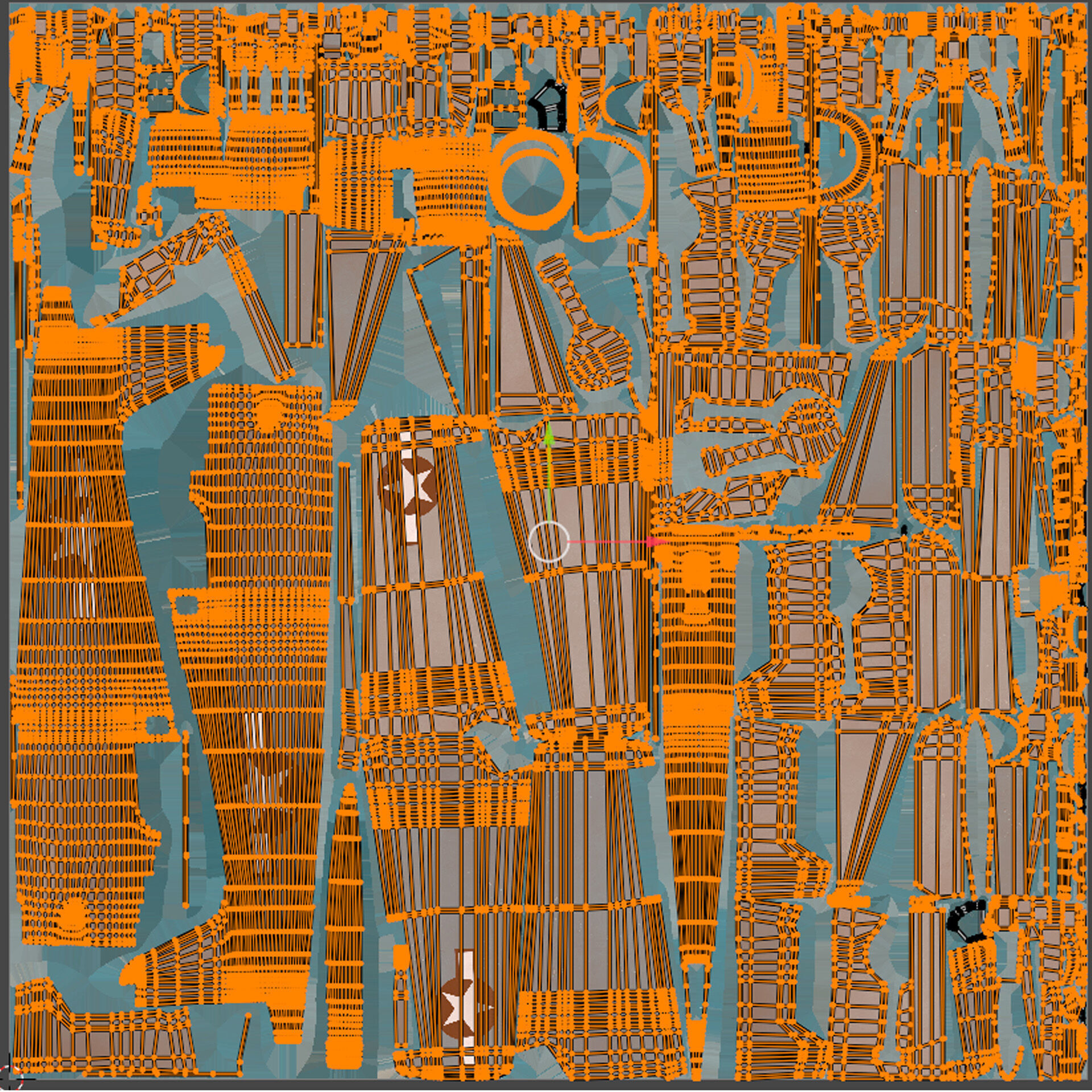 Grumman F6F Hellcat - Highpoly I Multiple Livery 3D model_19