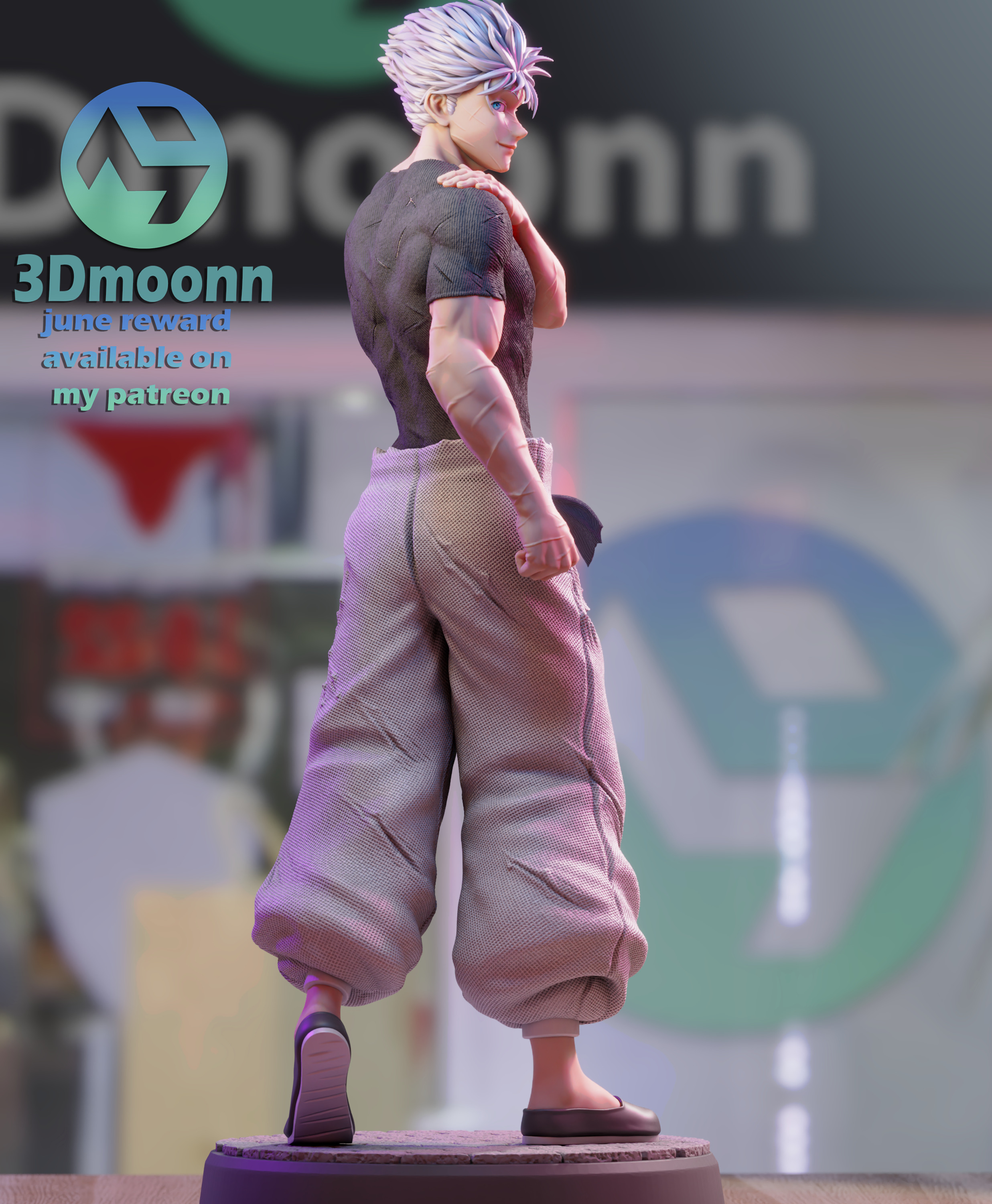 Gojo - jujutsu kaisen 3D print model_5