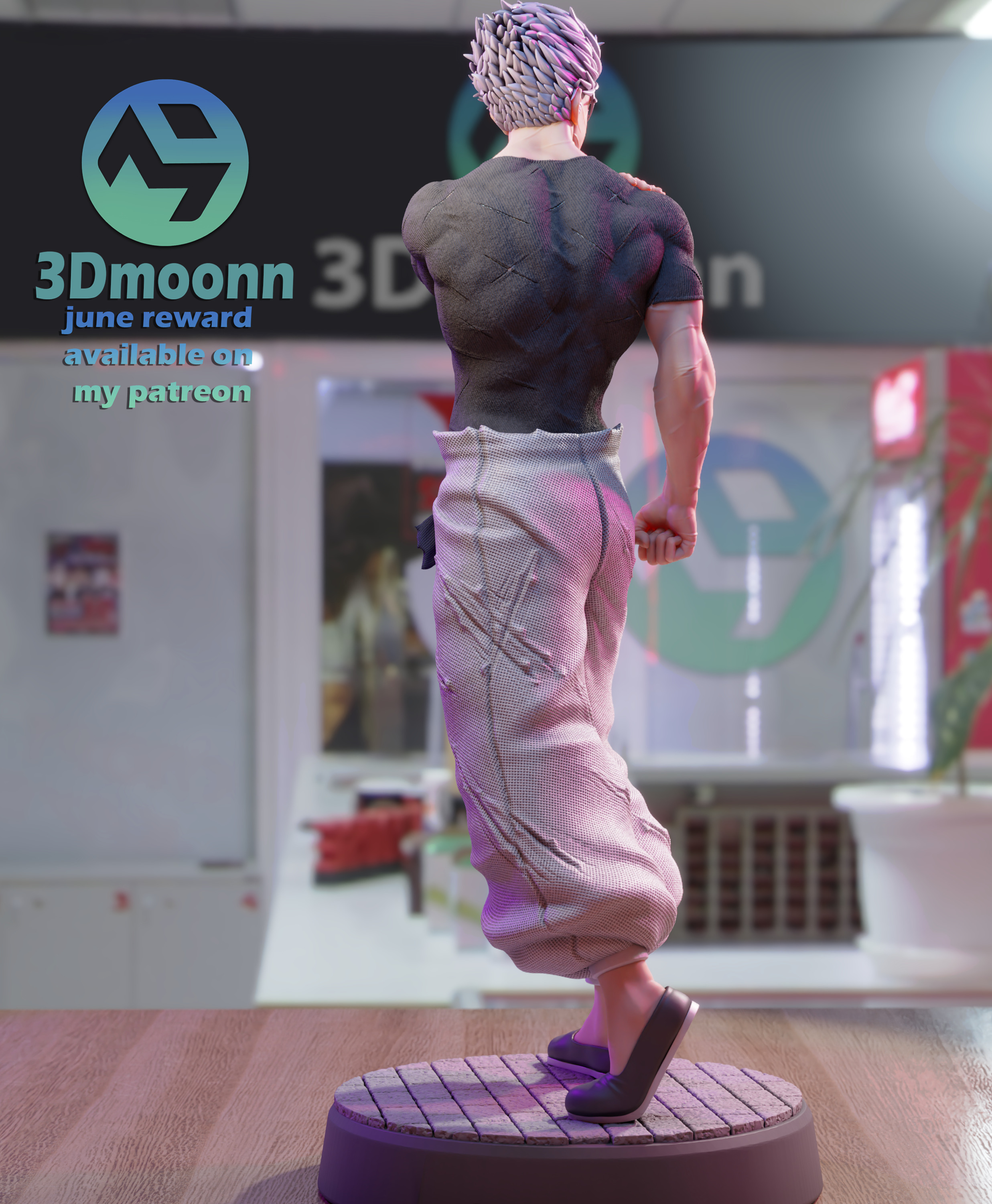 Gojo - jujutsu kaisen 3D print model_3