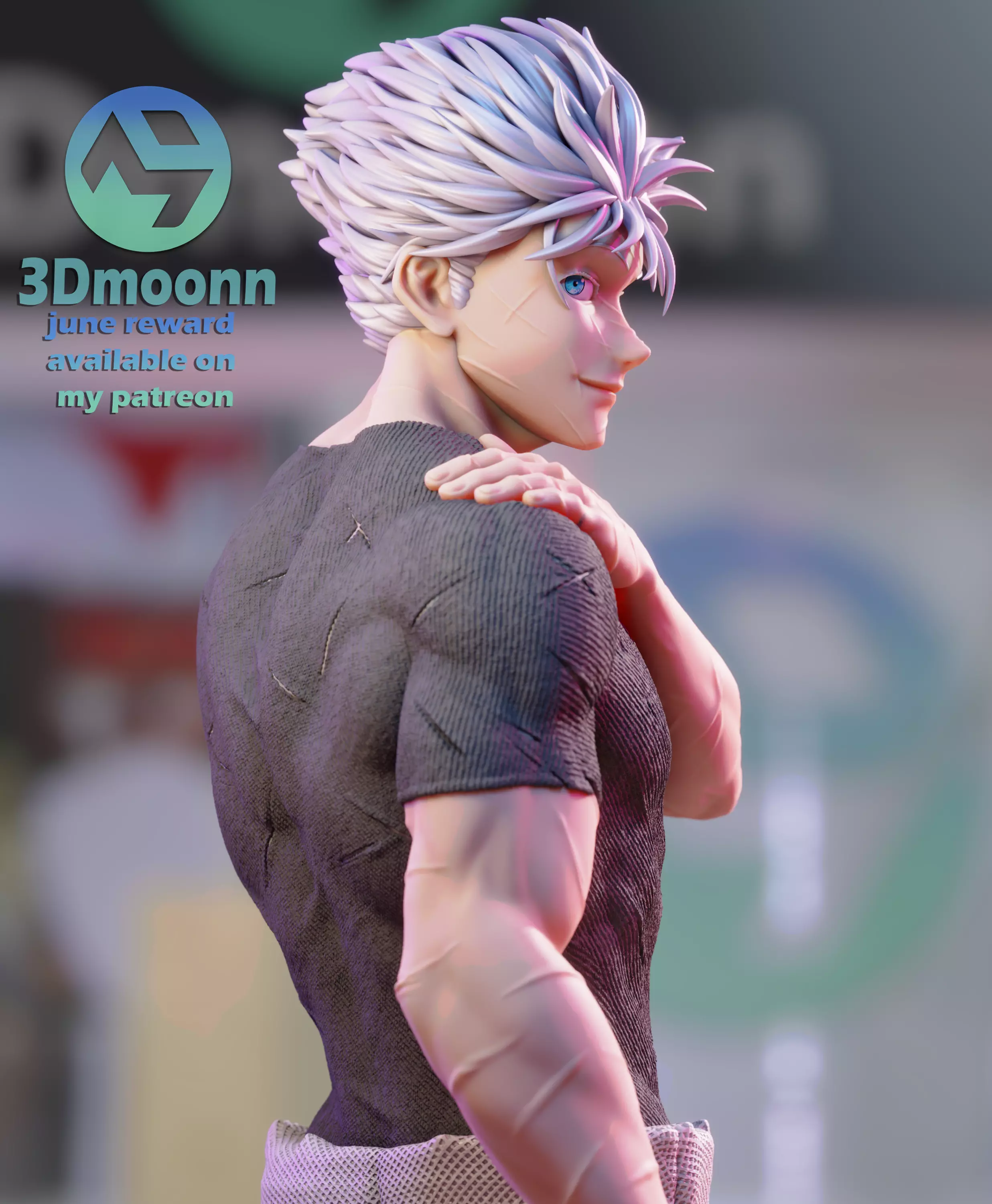 Gojo - jujutsu kaisen 3D print model_0