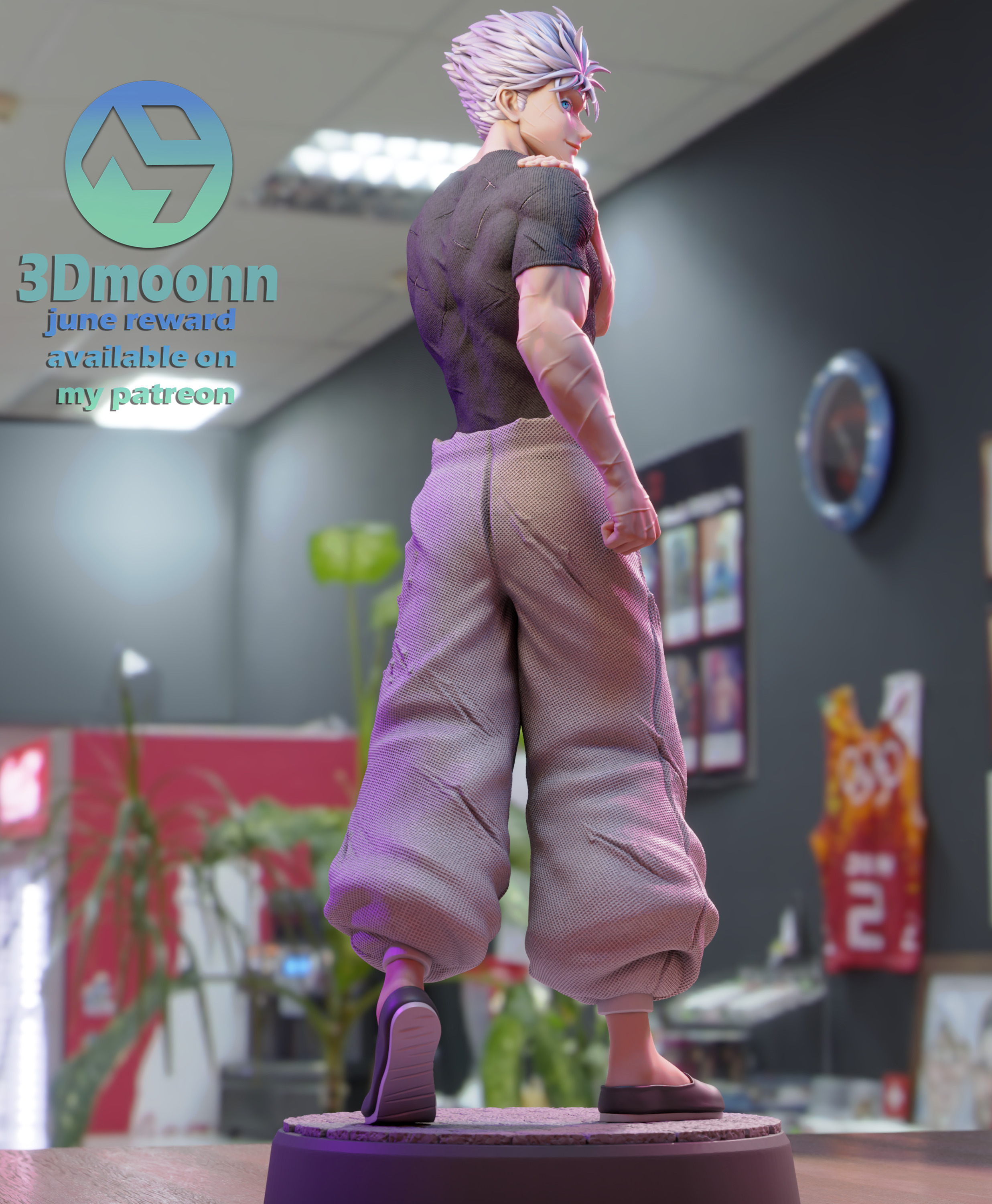 Gojo - jujutsu kaisen 3D print model_2