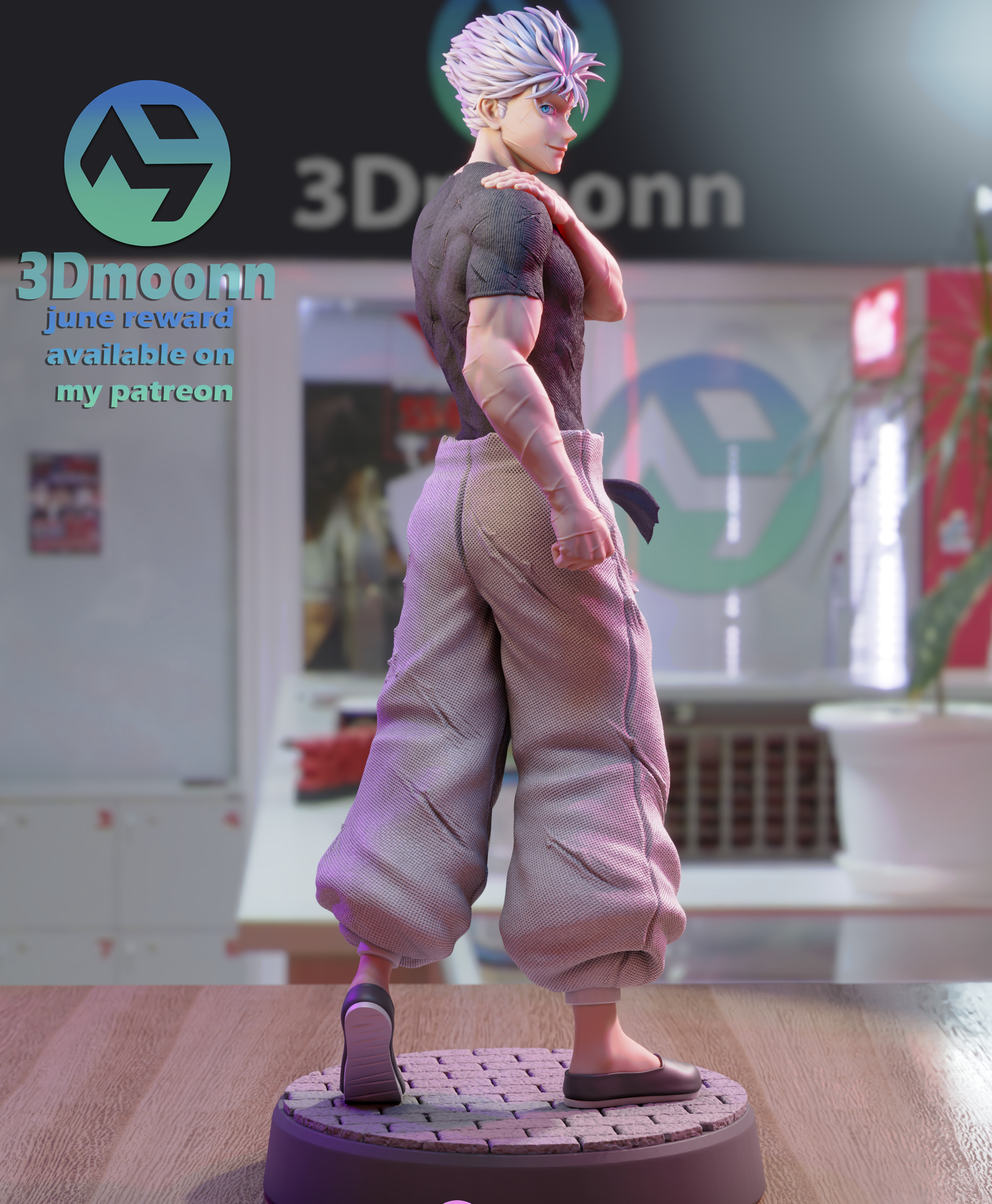 Gojo - jujutsu kaisen 3D print model_1