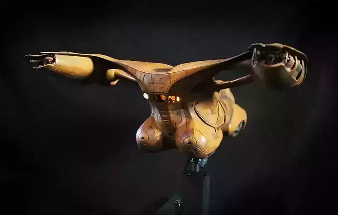 NELL Starship BATTLE BEYOND THE STARS - STLs  for 3D printing