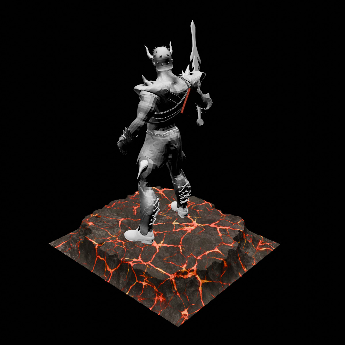 Abbandon Character 3D Model - Highly Detailed Ready For Printing 3D print model_2