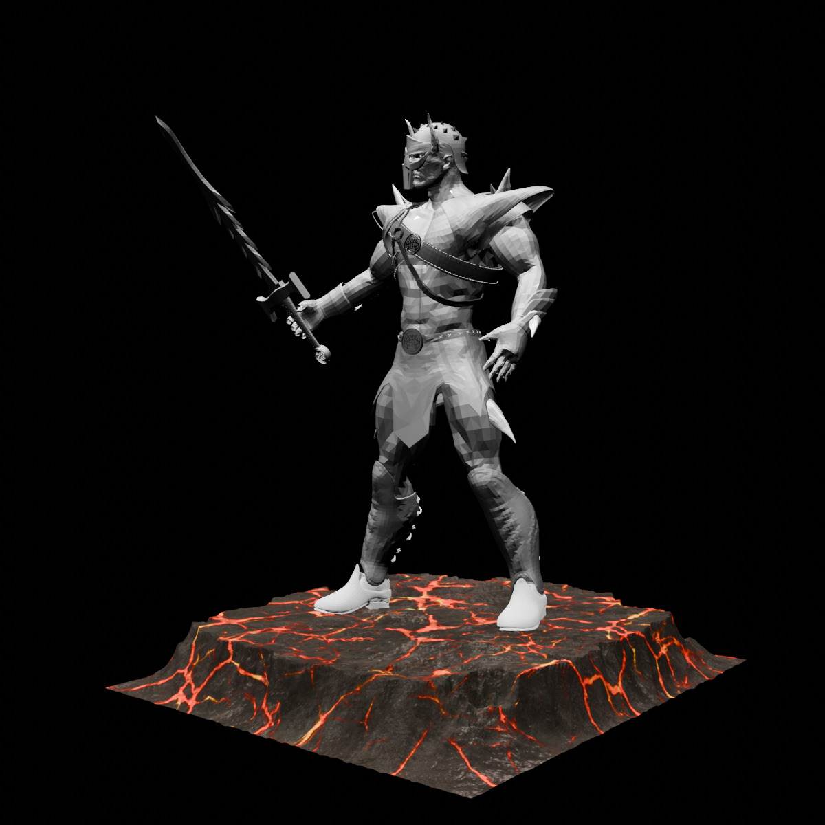 Abbandon Character 3D Model - Highly Detailed Ready For Printing 3D print model_4