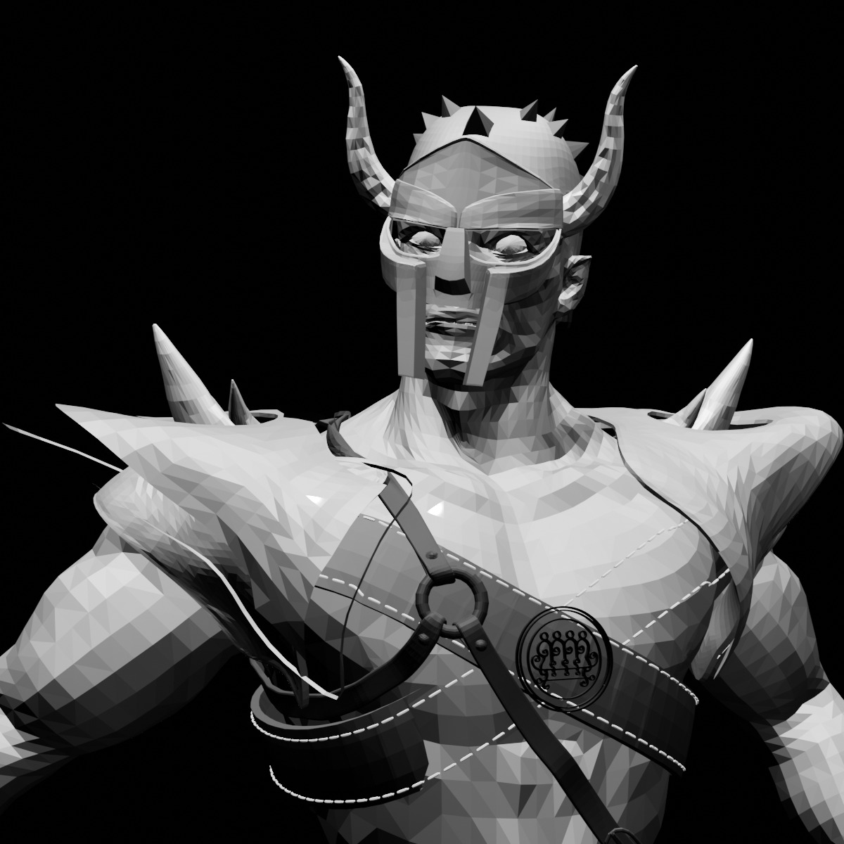 Abbandon Character 3D Model - Highly Detailed Ready For Printing 3D print model_1