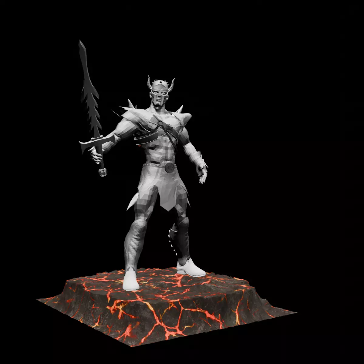 Abbandon Character 3D Model - Highly Detailed Ready For Printing 3D print model_0