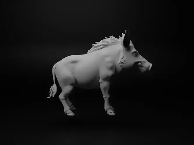 Wild boar Animal Figure