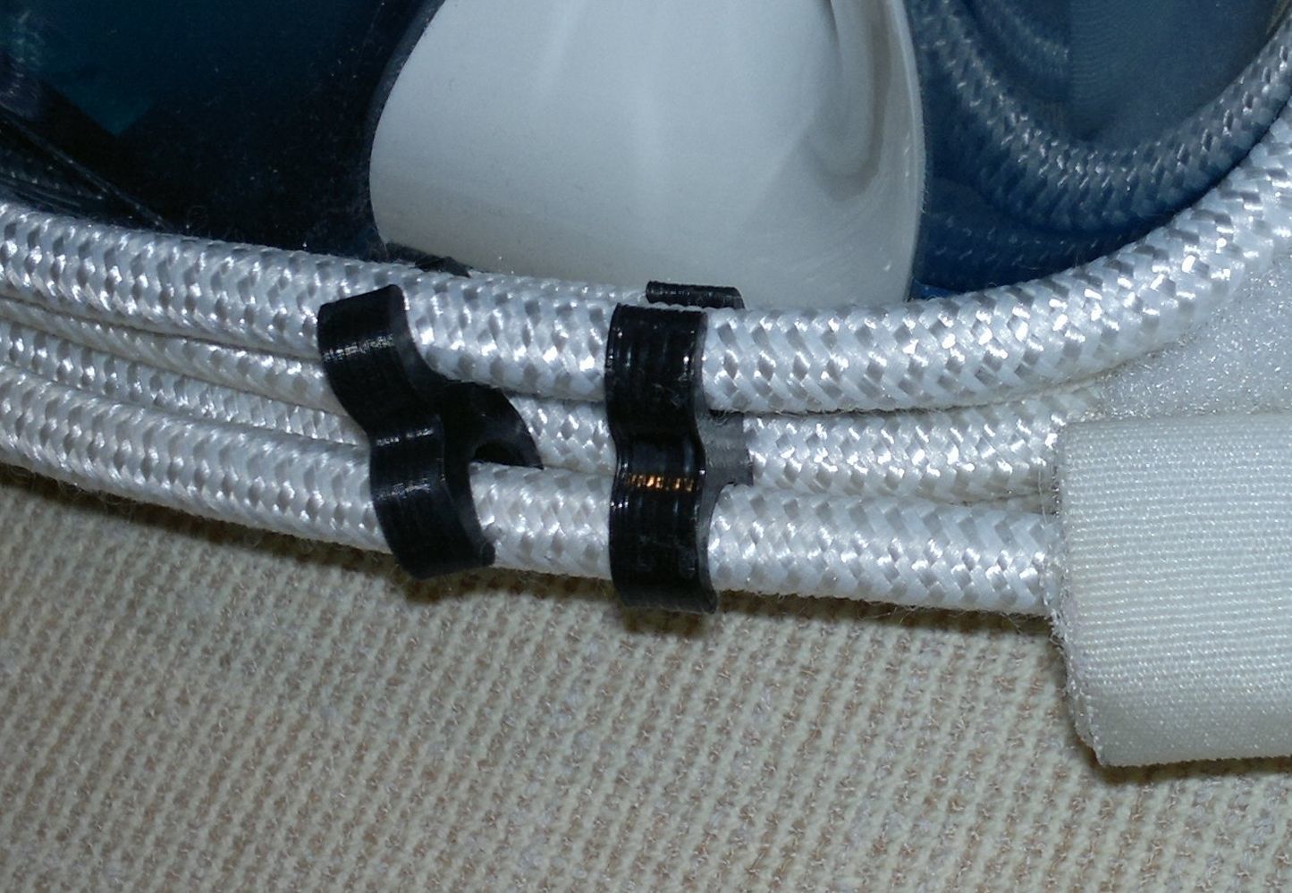 IRON Cable Holder cable clip Free 3D print model_1