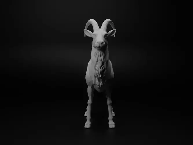 Wild goat Animal Figure