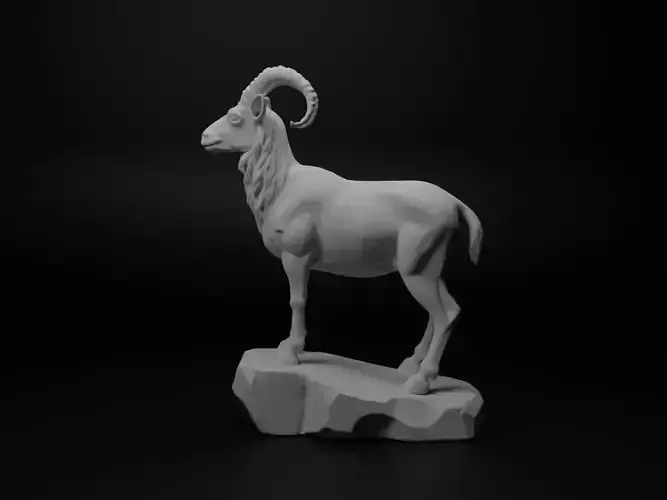 Wild goat Animal Figure