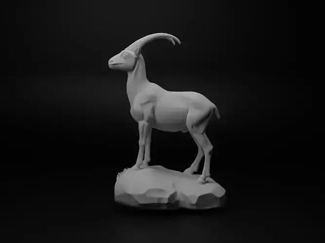 Wild goat Animal Figure
