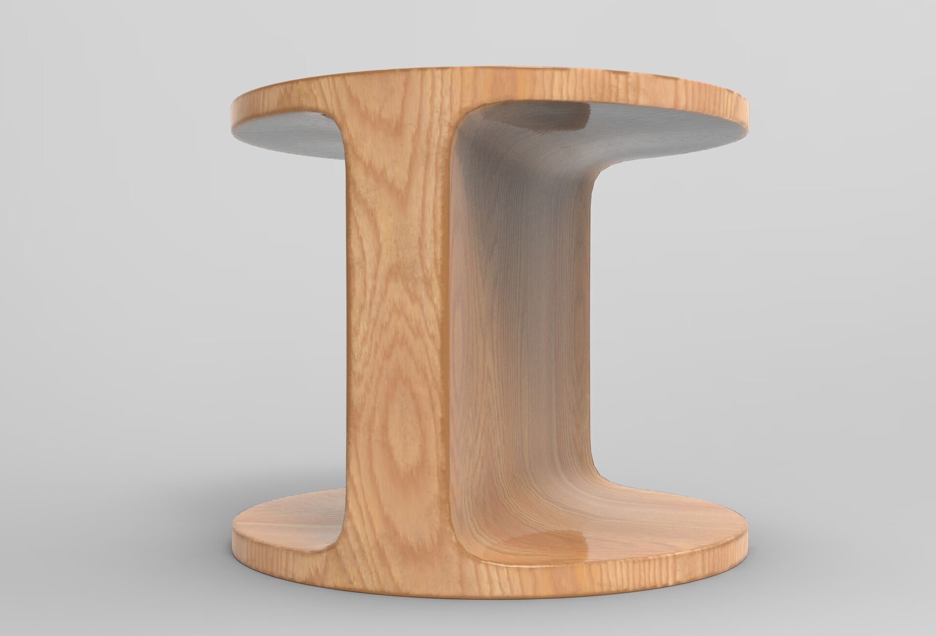 Cgu Side Table Low-poly 3D model_2