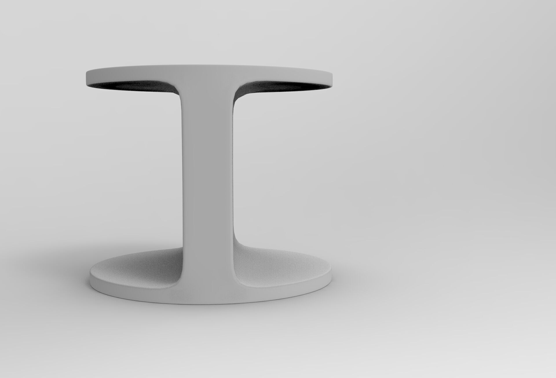Cgu Side Table Low-poly 3D model_8