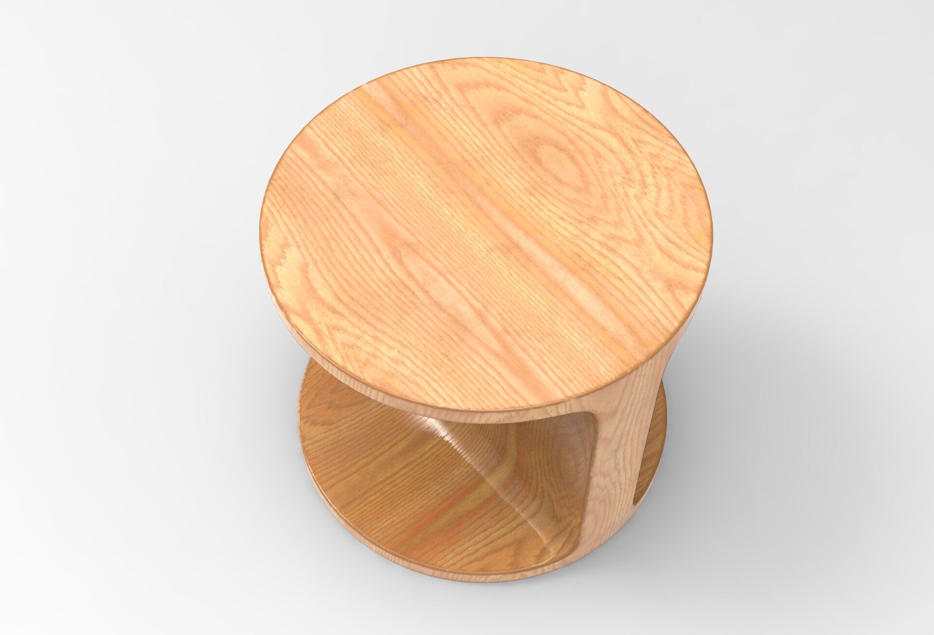 Cgu Side Table Low-poly 3D model_1