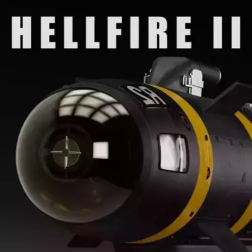 Hellfire II 3D model
