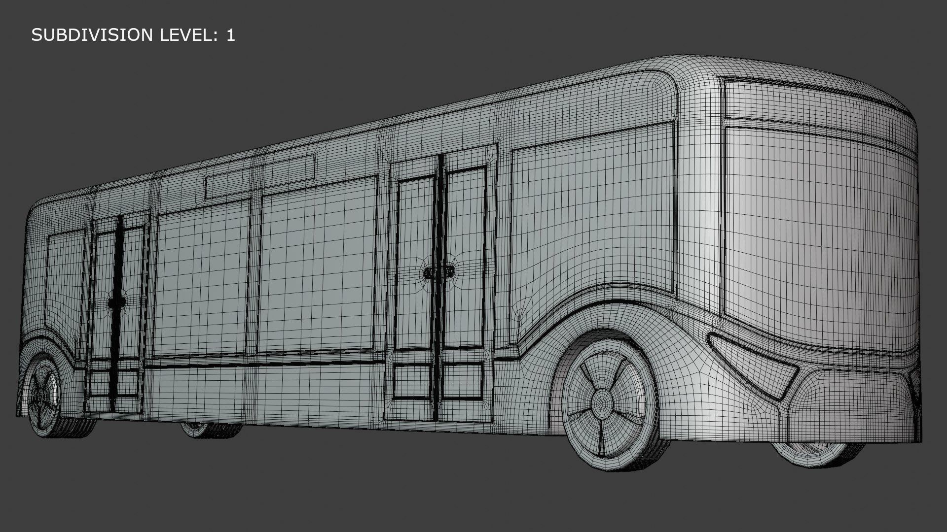 Public transport bundle 3D Model Collection_9