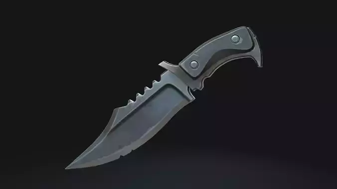 Daryl Dixon Knife Animation-Ready Survival Blade