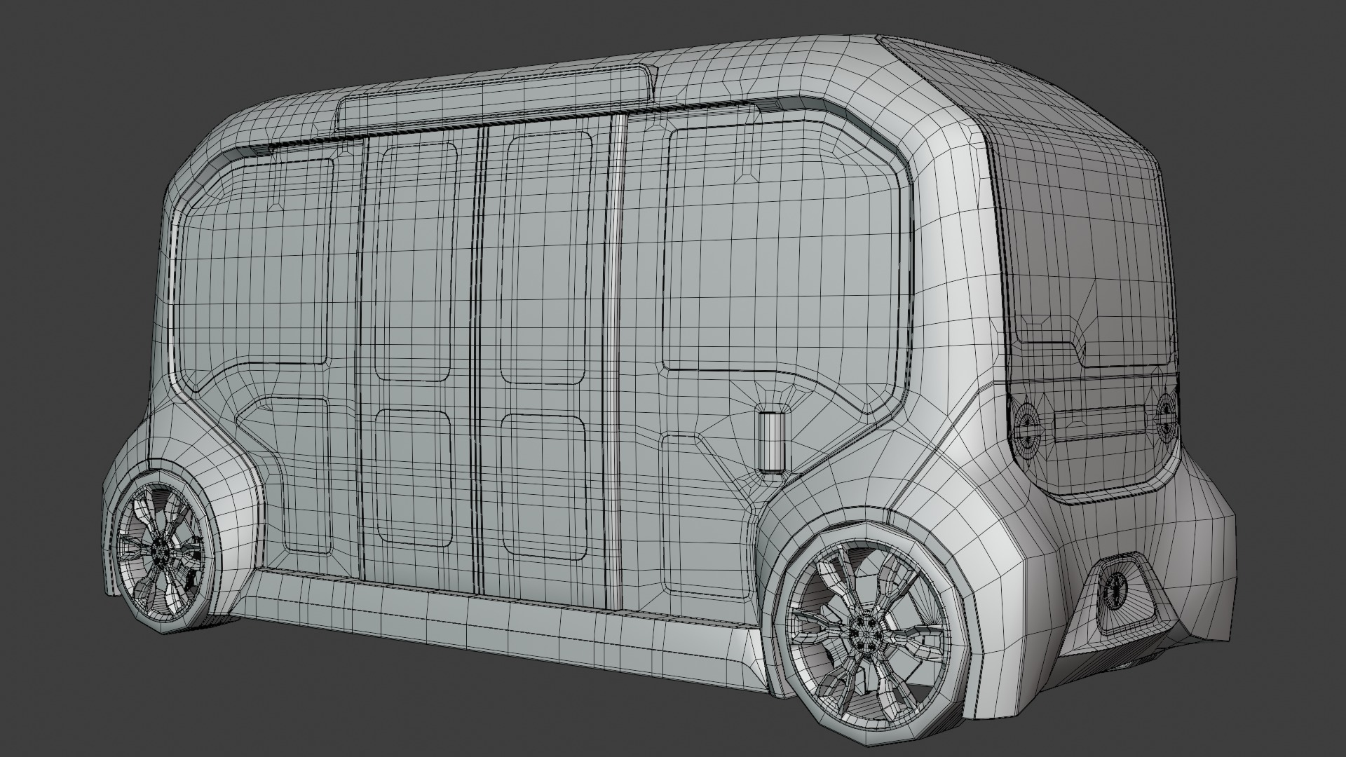 Public transport bundle II 3D Model Collection_9